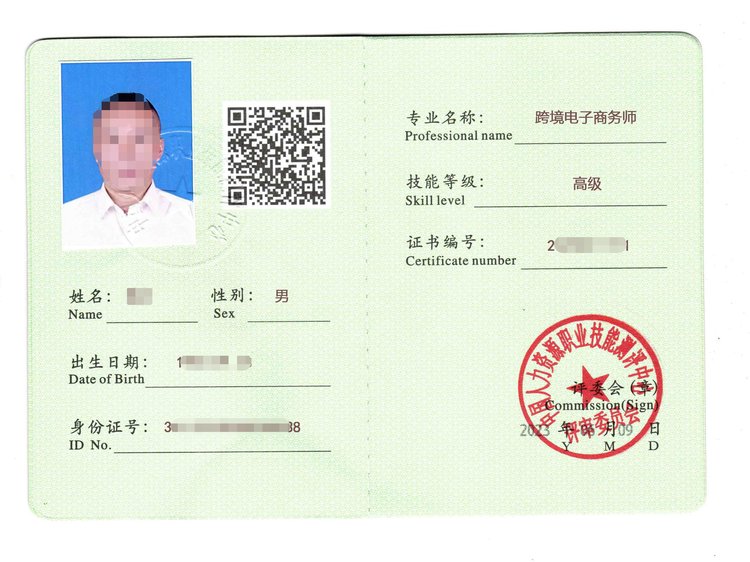 跨境電子商務師 高級 個人證書 職業(yè)技能證書 一對一服務